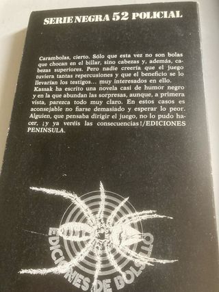 Coleccion de 10 novelas de serie negra