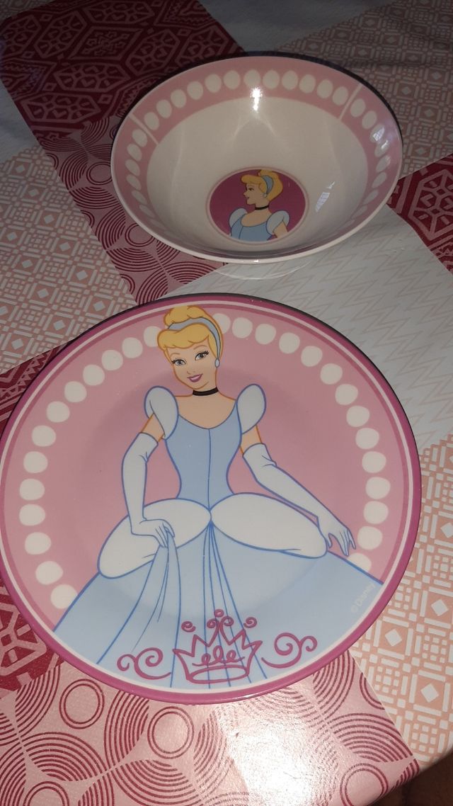 VAJILLA INFANTIL PRINCESA