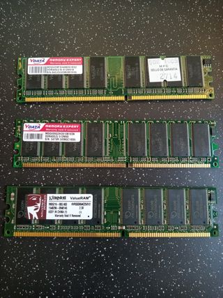 Tarjetas memoria RAM