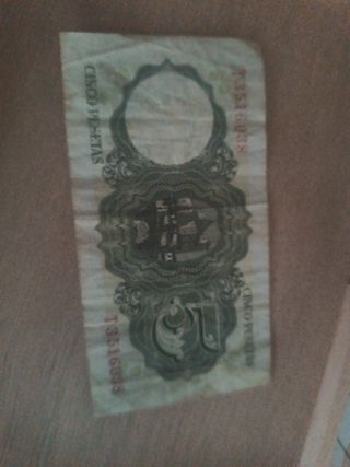 Billete de 5 pesetas España 