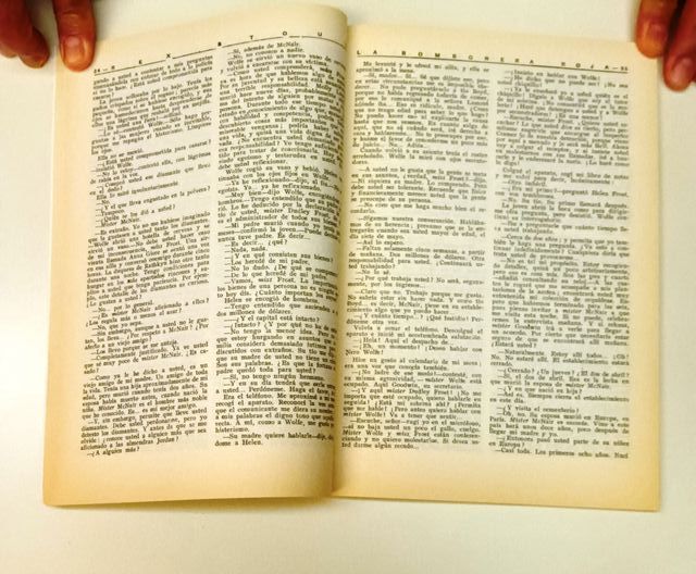 📚 La bombonera roja, número 10, Nero Wolfe, 1934