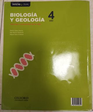 Biología y Geología 4 ESO Oxford