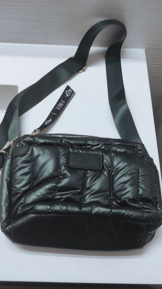 Bolso verde militar de mujer 