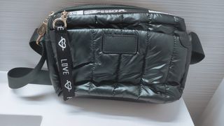 Bolso verde militar de mujer 