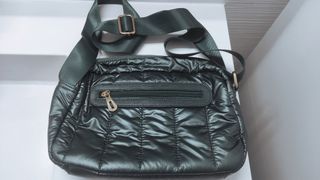 Bolso verde militar de mujer 