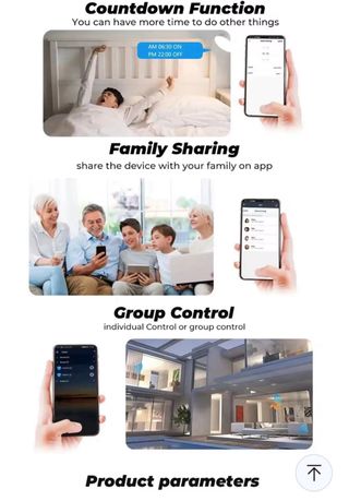 Prese Smart Wi-Fi 3 pezzi Alexa e Google