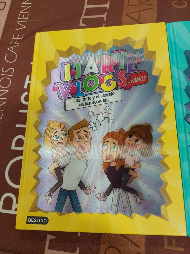 2 libros Itarte Vlogs
