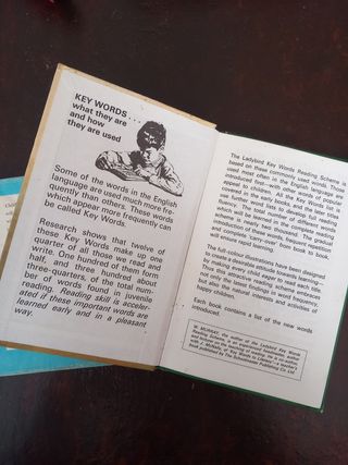 Libros antiguos niños inglés