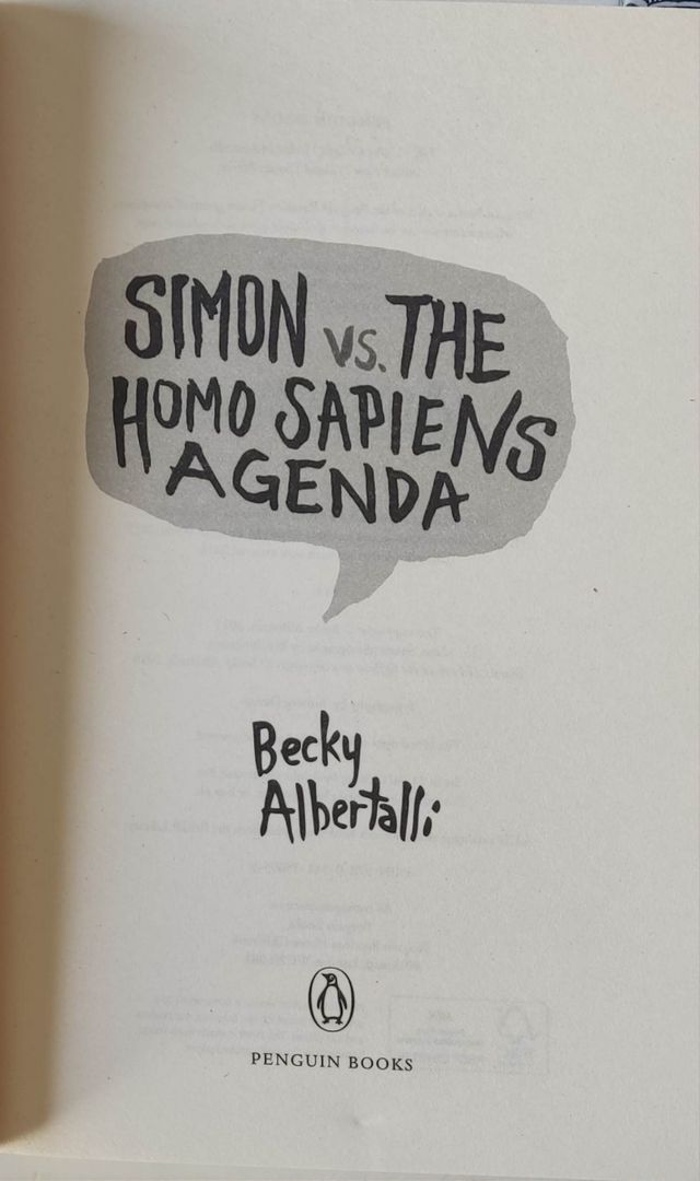 Simon vs the homo sapiens agenda