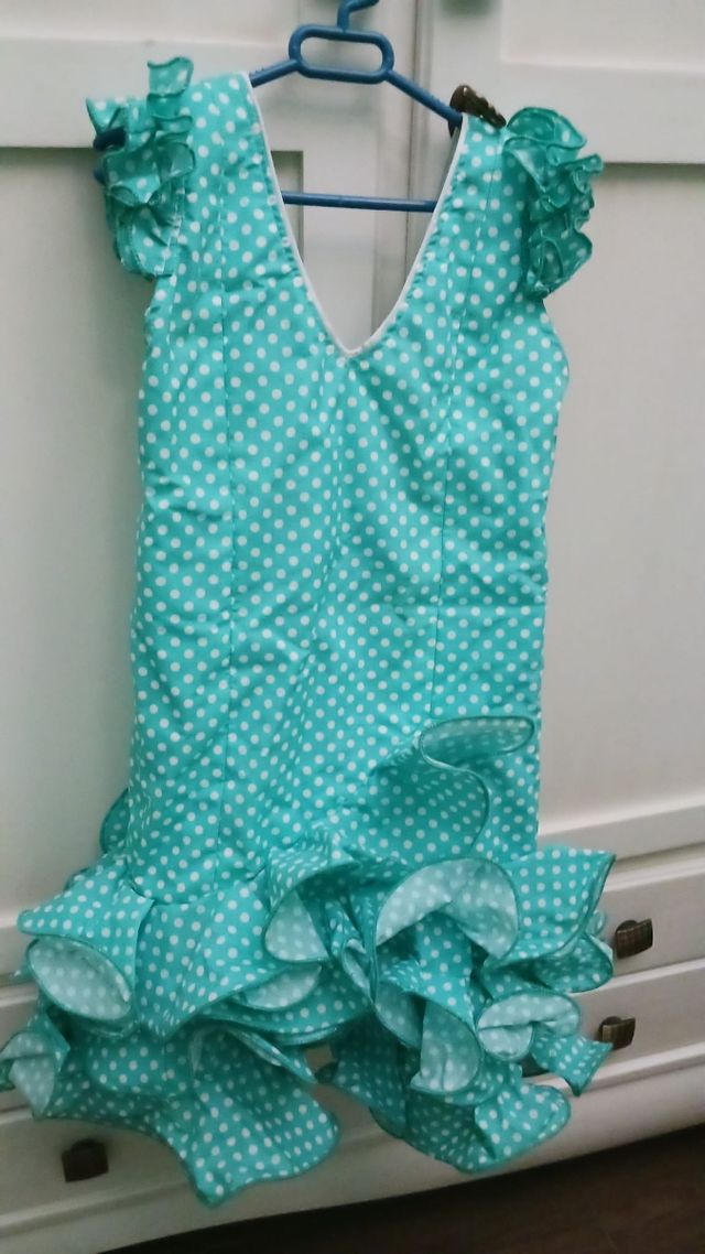 Vestido flamenca niña