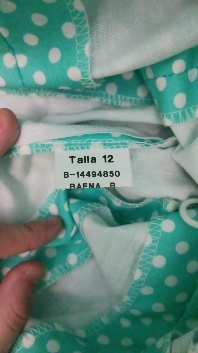 Vestido flamenca niña