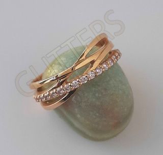 Anillo Oro Rosa 23x1,5mm (rosa)