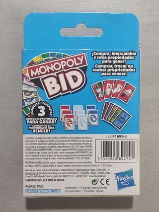 Juego de mesa Monopoly BID