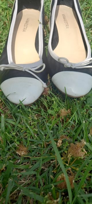 Ballerine Viamaestra, nero/bianco, nr 38