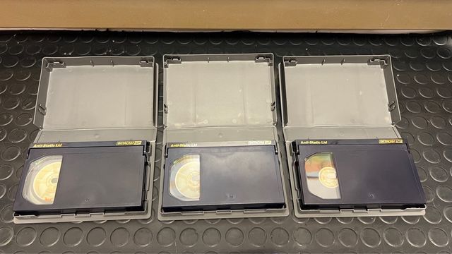 6 Tape Video Betacam SONY BCT SP and Digital