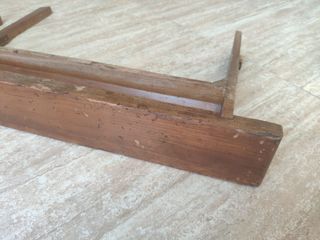 Cajón máquina de coser antigua