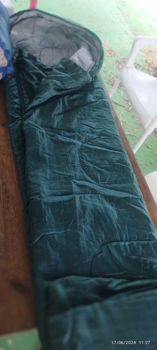 Sacos de dormir y hamaca