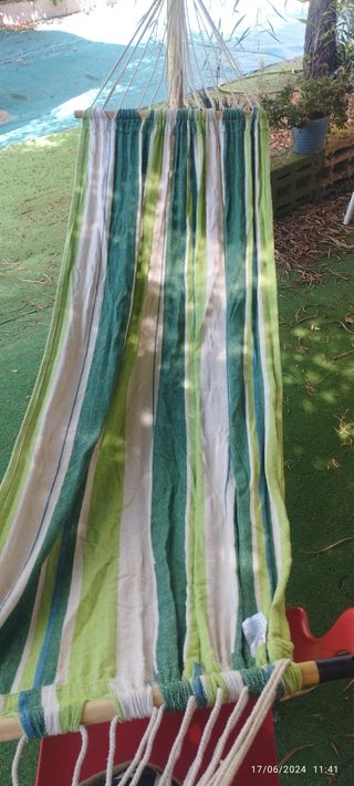 Sacos de dormir y hamaca