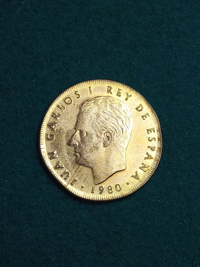 ERROR. VARIANTE. Moneda 5 ptas.