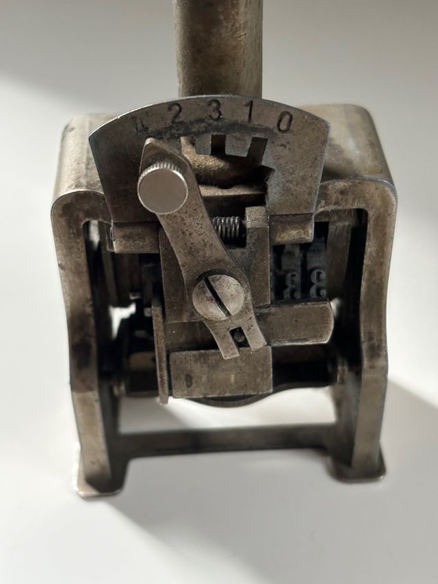 Antico timbro numerico