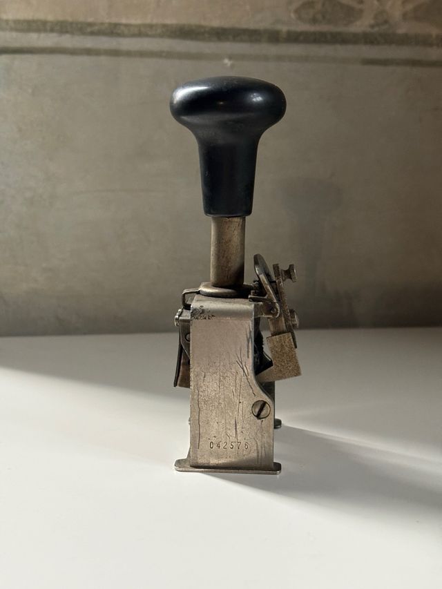 Antico timbro numerico