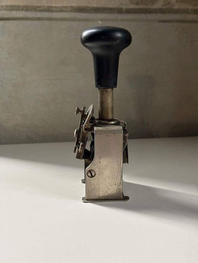 Antico timbro numerico