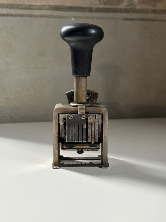 Antico timbro numerico