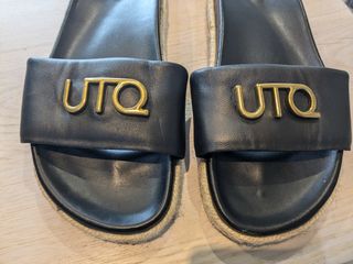 Sandalias piel Uterqüe 41