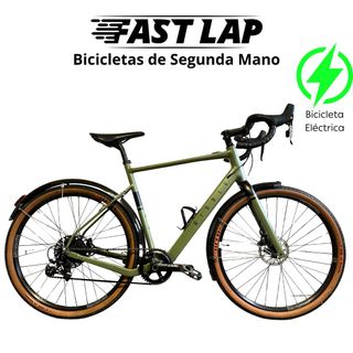 Bicicleta electrica gravel Ribble carril carretera