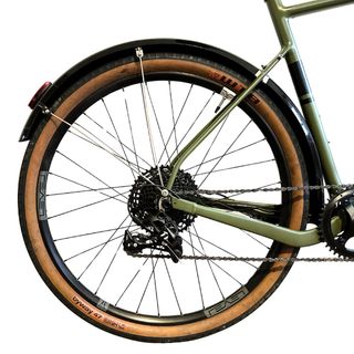 Bicicleta electrica gravel Ribble carril carretera