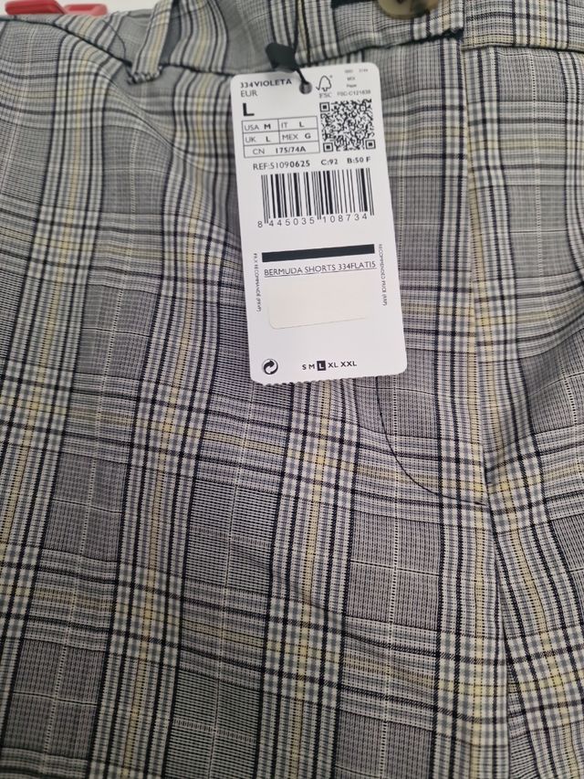 Bermuda mujer. Violeta by Mango