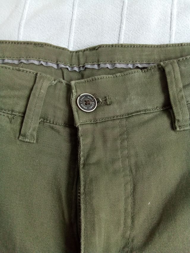 Pantalones chinos verde oscuro Easy Wear