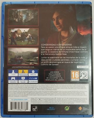 Juego PS4 Uncharted - El legado perdido