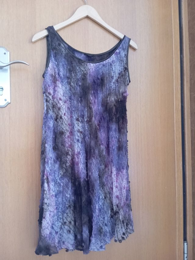 Vestido fluido Massimo Dutti