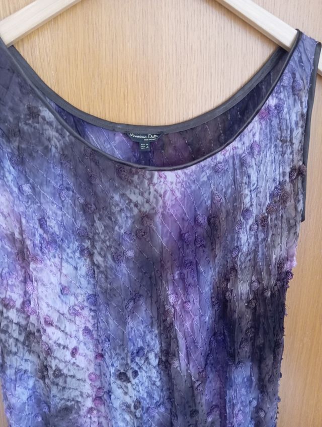 Vestido fluido Massimo Dutti