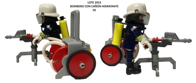 Lote 2015 3841 4681 4727 Playmobil emergencia