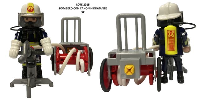 Lote 2015 3841 4681 4727 Playmobil emergencia