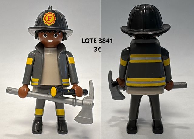 Lote 2015 3841 4681 4727 Playmobil emergencia