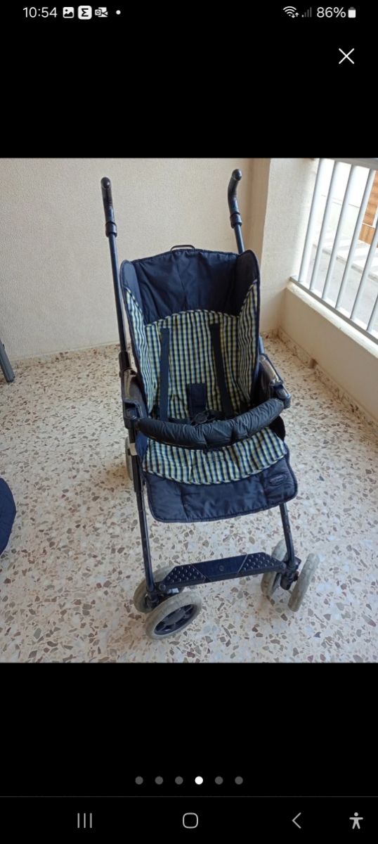 Conjunto Silla y portabebé.