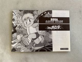 Manual Instrucciones Factory Panic Game Gear