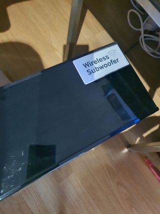 Barra de sonido con subwoofer wireless 