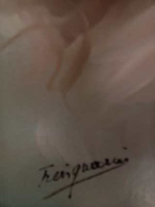 Quadro viso donna pittura olio