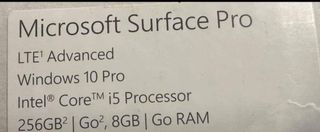 Microsoft Surface Pro a estrenar.Precio negociable