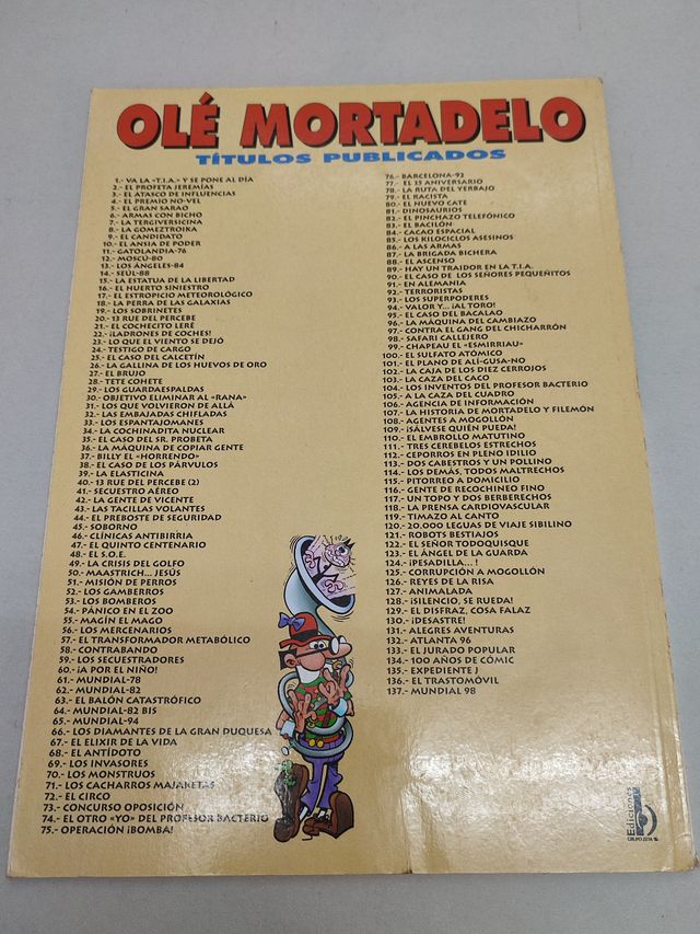 Olé Mortadelo y Filemón Testigo de Cargo