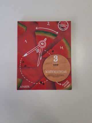 Libros Matemáticas 3 ESO