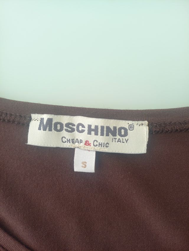Camiseta Moschino de manga larga para mujer