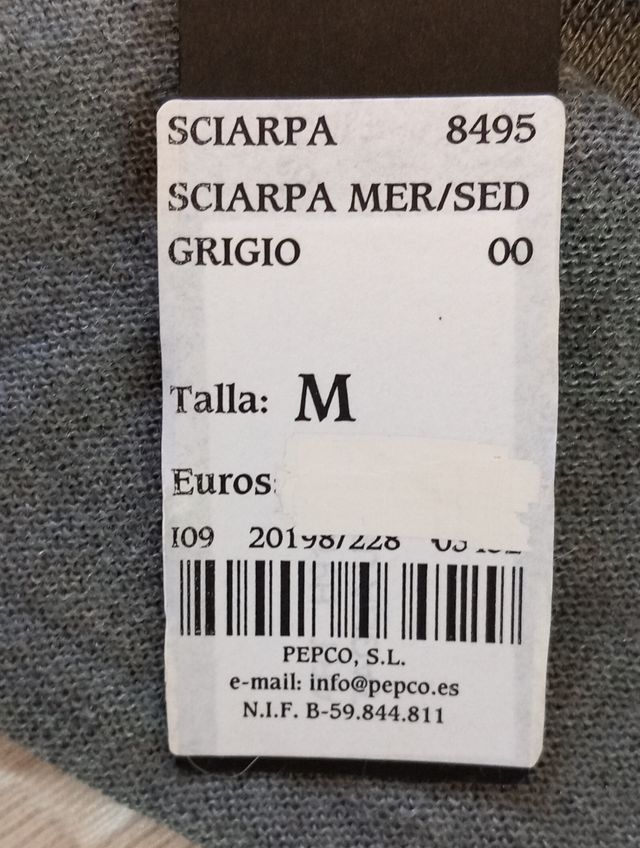 Estola italiana para mujer