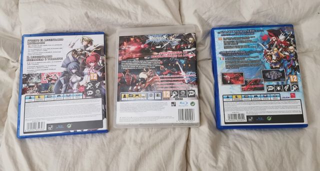Lote BlazBlue de PS3 y PS4