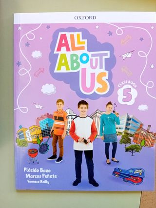 All about us. Class book. 5° curso.