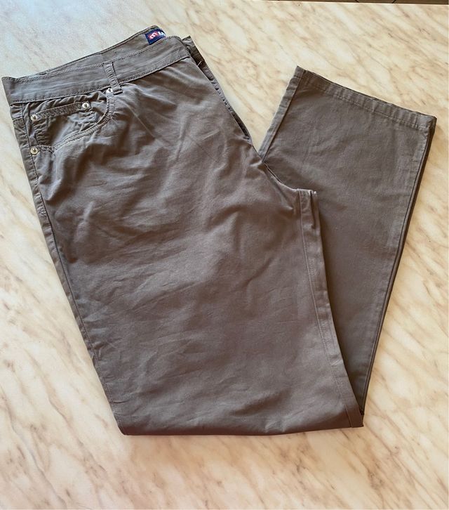 pantaloni 100% cotone uomo